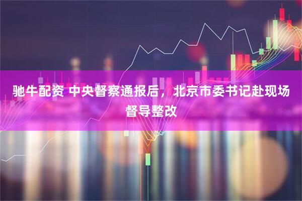 驰牛配资 中央督察通报后，北京市委书记赴现场督导整改