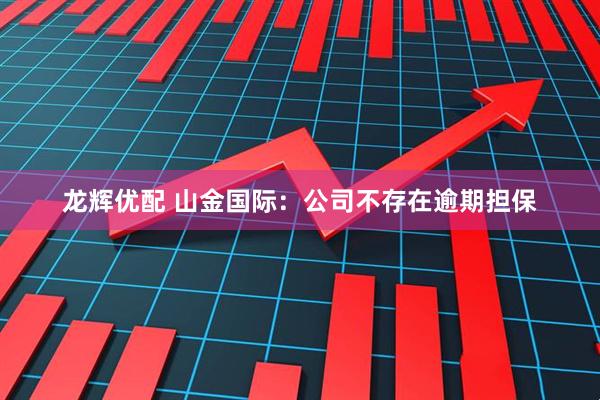 龙辉优配 山金国际：公司不存在逾期担保